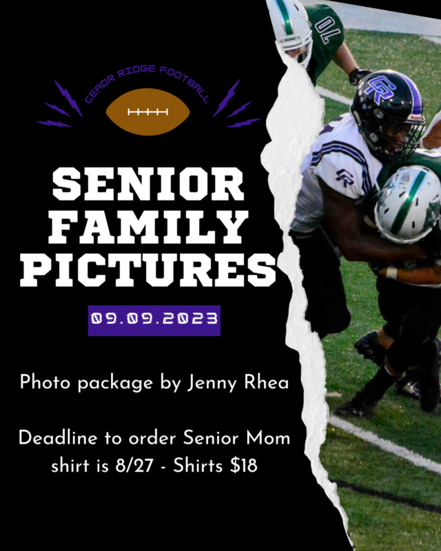 Senior & Senior Family Pictures